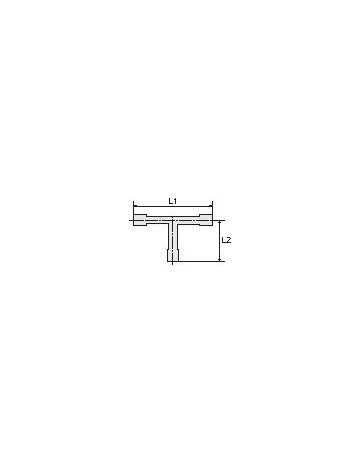 Bild T-Schlauchverbindung POM, Schlauch LW 6 RIEGLER-1