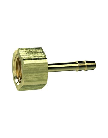 Bild Aufschraubschlauchtülle Messing, IG G1/4 "", LW 10 SW 17mm RIEGLER-0