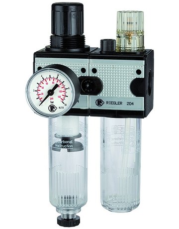 Bild Wartungseinheit multifix 2-teilig BG3 0, 5-10bar G1/2"" RIEGLER-0