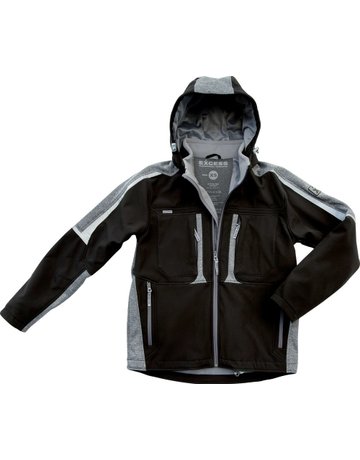 Bild Softshelljacke Proaktiv, Gr. S, schw./gra u Excess - EXCESS PROFESSIONAL WORKWEAR-0