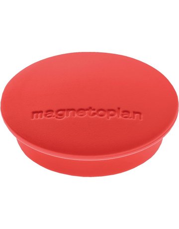 Bild Magnet D34mm VE10 Haftkraft 1300 g rot - Magnetoplan-0