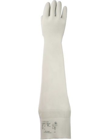 Bild Handschuh Combi Latex 403 600 mm,Gr. 9,w eiß Honeywell-1