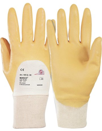 Bild Handschuh Monsun 105, Gr. 7, curry Honey well - Honeywell-0