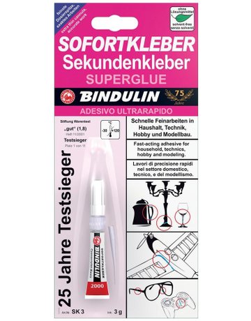 Bild Sofortkleber 3g SK3 - Bindulin-0