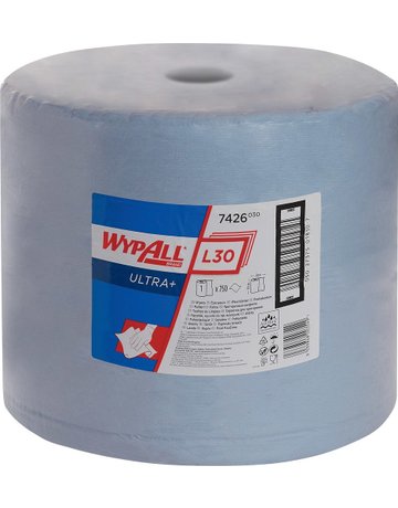 Bild WYPALL L30 Wischtücher 33x38cm blau 750 Blatt-0