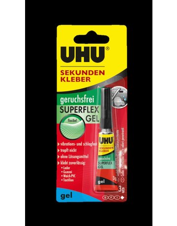 Bild UHU Sekundenkleber geruchsfrei FLEX-GEL 3g-5