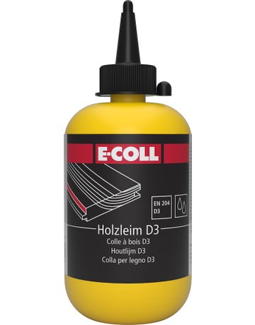 Bild Holzleim D3 250g Flasche wasserfest E-CO LL - E-COLL-0
