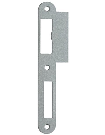 Bild Lappenschliessblech 170mm DIN R 24mm rund Nickel-silb SSF-0