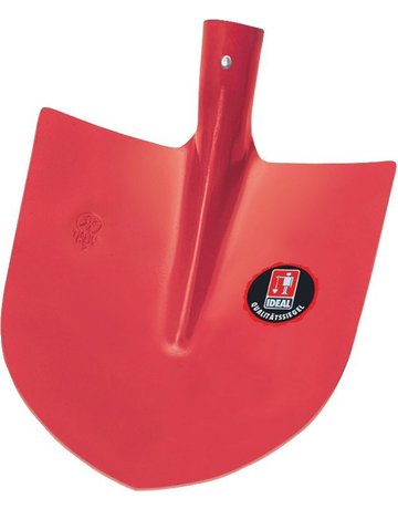 Bild Frankfurter Schaufel ohne Stiel, rot, Gr .5 - Ideal-0