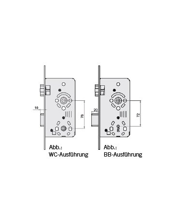 Bild E.Schl.WG-Abschl.55/72PZW 20 eck silbern R - SSF-1