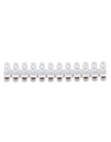 Bild PVC-Lüsterklemmleiste 12p 2,5-4 qmm, nat ur, a2 SB Kopp-0