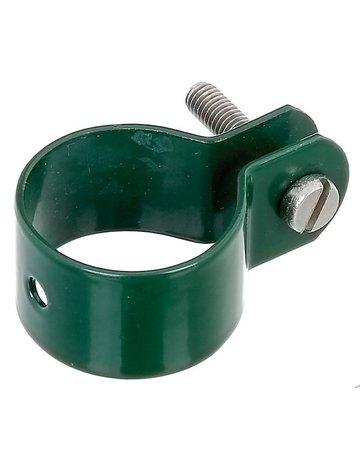 Bild Strebenschellen verzinkt grün-besch. 34 mm GAH Alberts-0