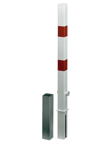 Bild Absperrpfosten Passau 70x70 mm Dreik. Ei nbet. GAH Alberts-0