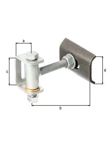 Bild Verstellbares Torband einfach M16 GAH Al berts-1
