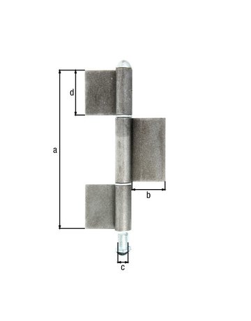 Bild Konstruktionsband KO8,3-teilig,roh240/16 GAH Alberts-1