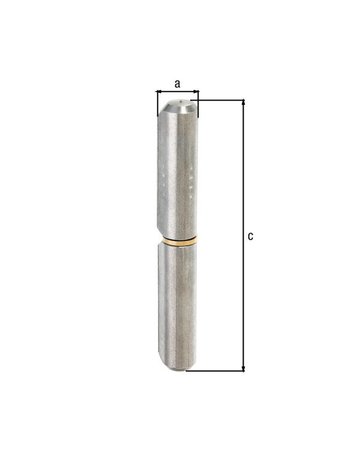 Bild Anschweißrollen U 160x23x12 mm GAH Alber ts-1
