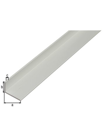 Bild Alu-Winkelprofil 2000/40x 20mm silberfar big GAH Alberts-1