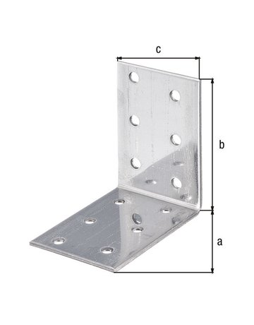 Bild Lochplattenwinkel VA 60x60x40x2 mm GAH A lberts-1