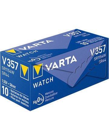 Bild Uhrenbatterie V357 High Drain 1er Blister - VARTA-2