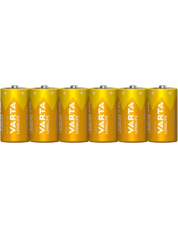 Bild Batterie Longlife Extra Baby C/LR14 6er Folie - VARTA-3