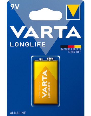 Bild Batterie LONGLIFE E-Block 9 V 1er Blister - VARTA-1