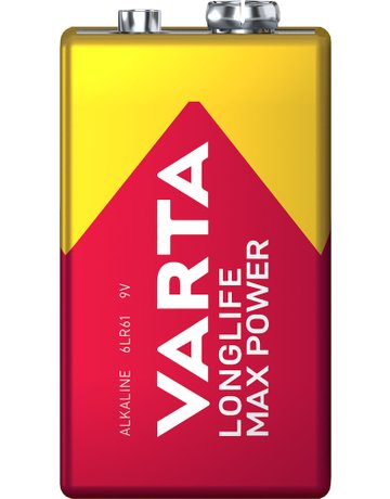 Bild Batterie LONGLIFE Max Power E-Block 9 V/ 6LR61 1er Blister - VARTA-2