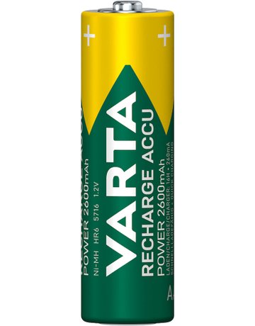 Bild Batterie Recharge Accu Power Mignon AA/ HR6 2er Blister - VARTA-2