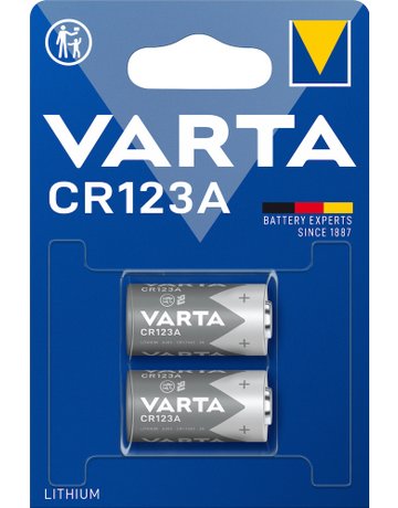 Bild Batterie Lithium CR123A/CR17345 2er Blister - VARTA-3