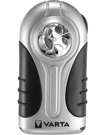 Bild LED Taschenlampe LED Silver Light mit 3 Batterien AAA - VARTA-0