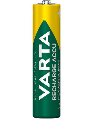 Bild Batterie Recharge Accu Power Micro AAA/ HR03 2er Blister - VARTA-2
