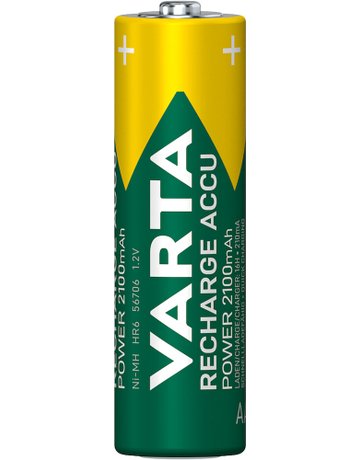 Bild Batterie Recharge Accu Power Mignon AA/ HR6 2er Blister - VARTA-2