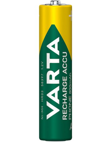 Bild Batterie Recharge Accu Power Micro AAA/ HR03 Photo 2er Blister - VARTA-2