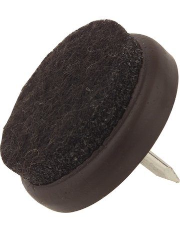 Bild Filzgleiter braun 24 mm - Neutral-1
