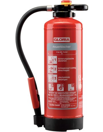 Bild Pulver-Aufladelöscher 12 kg P 12 PRO Glo ria - GLORIA-0