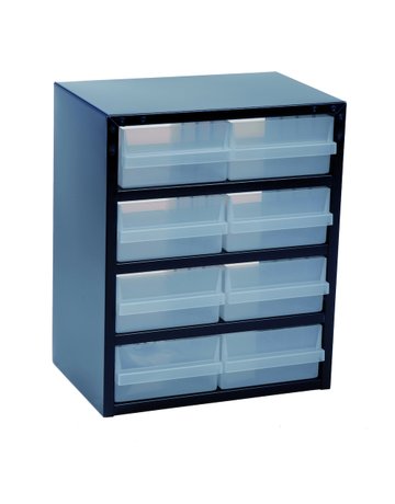 Bild SL-Magazin Typ 8-2 B357xT255xH435 mm mit 8 Schubladen 250-2 - RAACO-0