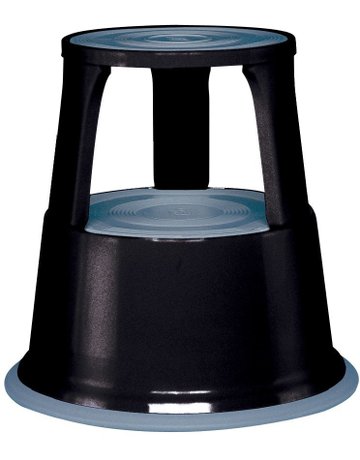 Bild Rollhocker Metall lichtgrau - WEDO-0