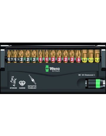 Bild Bit-Satz Bit-Check 30 Diamond 1 - Wera-2