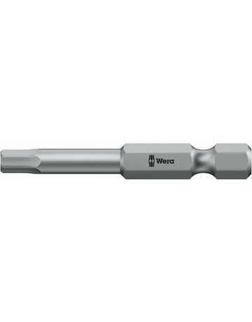 Bild Bit zähhart 1/4"" DIN 3126 E6,3 6 x 89 mm Innensechskant - Wera-2