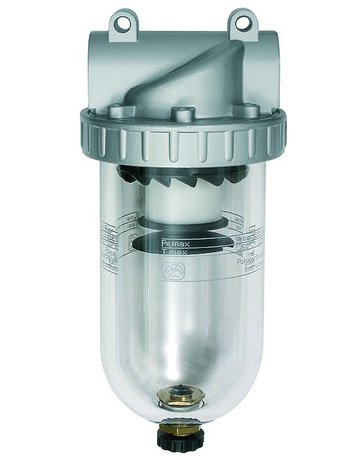Bild Druckluftfilter BR Standard, G1/4"" DN6, BG 1, PC-Behälter, 5µm, RIEGLER-0