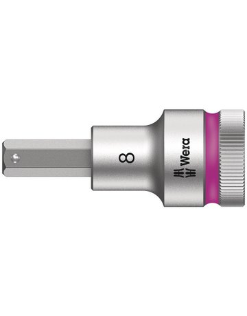 Bild Schraubendrehereinsatz 1/2"" Innensechskant m. Haltefkt. 8 x 60 mm - Wera-0
