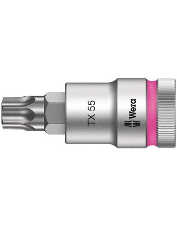 Bild Schraubendrehereinsatz 1/2"" T55 x 60 mm m. Haltefkt. - Wera-0