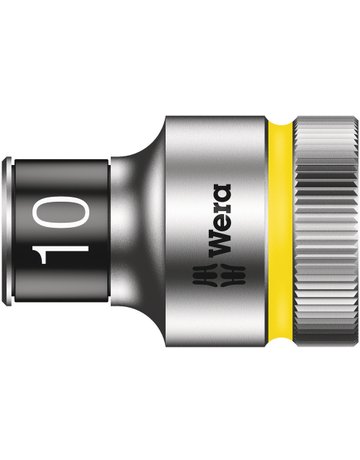Bild Steckschlüsseleinsatz 6-kant 1/2"" 10 mm m. Haltefkt. - Wera-0