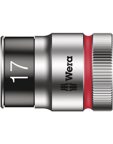 Bild Steckschlüsseleinsatz 6-kant 1/2"" 17 mm m. Haltefkt. - Wera-0