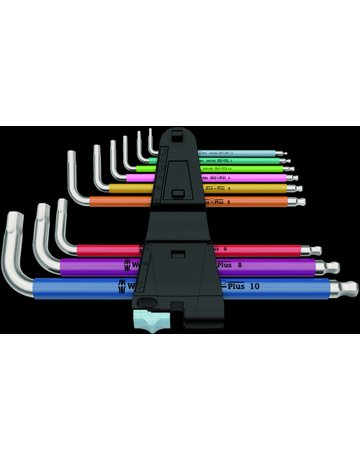 Bild Winkelschraubendreher- Satz Multicolor rostfrei 9-tlg. - Wera-1
