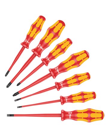 Bild Schraubendreher-Satz VDE slim Schlitz/PH/PZ/S 7-tlg. - Wera-0