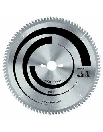 Bild HM-Kreissägeblatt 254x3,2/2,5x30 96Z Bos ch VE à 1 Stück Multi Mat für Kappsägen - BOSCH-2
