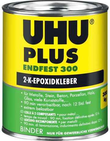Bild 2-Komponentenepoxidkleber PLUS ENDFEST 3 00 Dose Binder 915g UHU-0