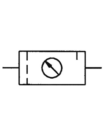 Bild Wartungseinheit 2tlg. BR Standard, G3/8"" DN6, BG 1, PC-Behälter, 5µm, 0,5-10bar - RIEGLER-4