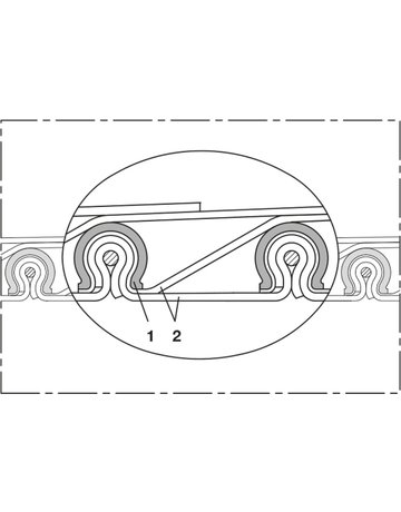 Bild Absaug-/Gebläseschlauch CP HiTex 485 ID 115mm 6m - Norres-1