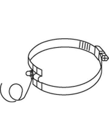 Bild Spiralschelle CLAMP 212EC W2 Erd.-Litze, 65-85mm - AIRDUC-1